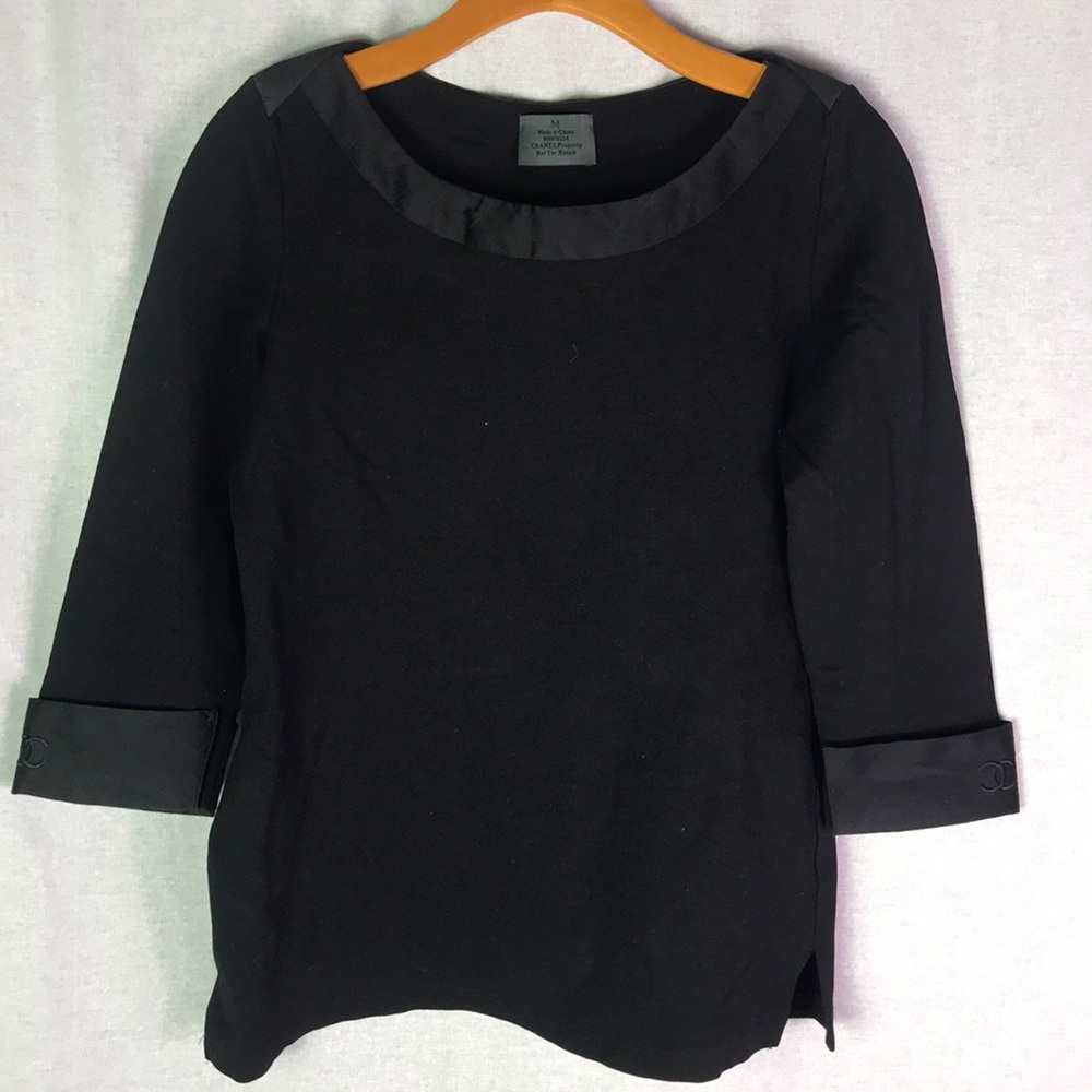 CHANEL Black Blouse